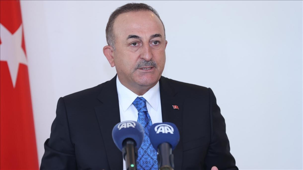 تاکید مجدد وزیر خارجه ترکیه به حمایت از تمامیت ارضی و مرزی کشور اوکراین