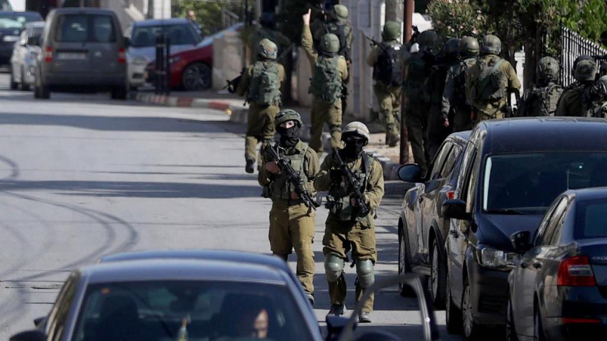 İsrail ordusu 25 fələstinlini də saxlayıb