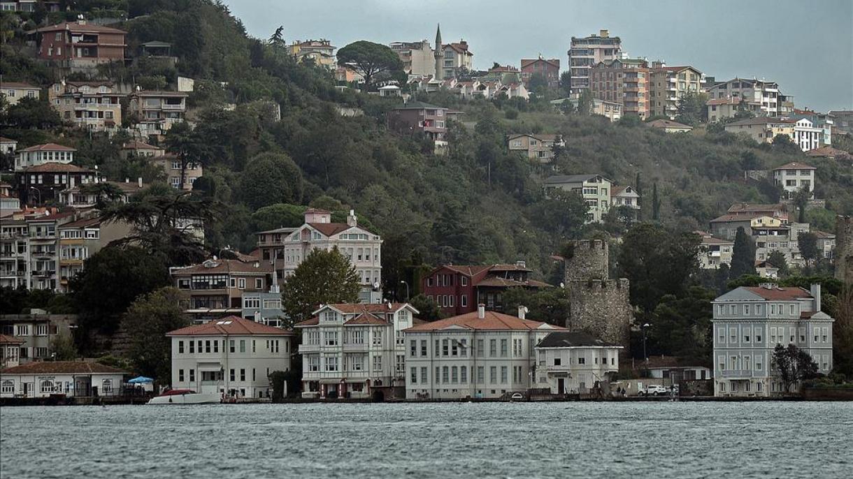 El distrito de Kandilli en İstanbul y sus mansiones viejas