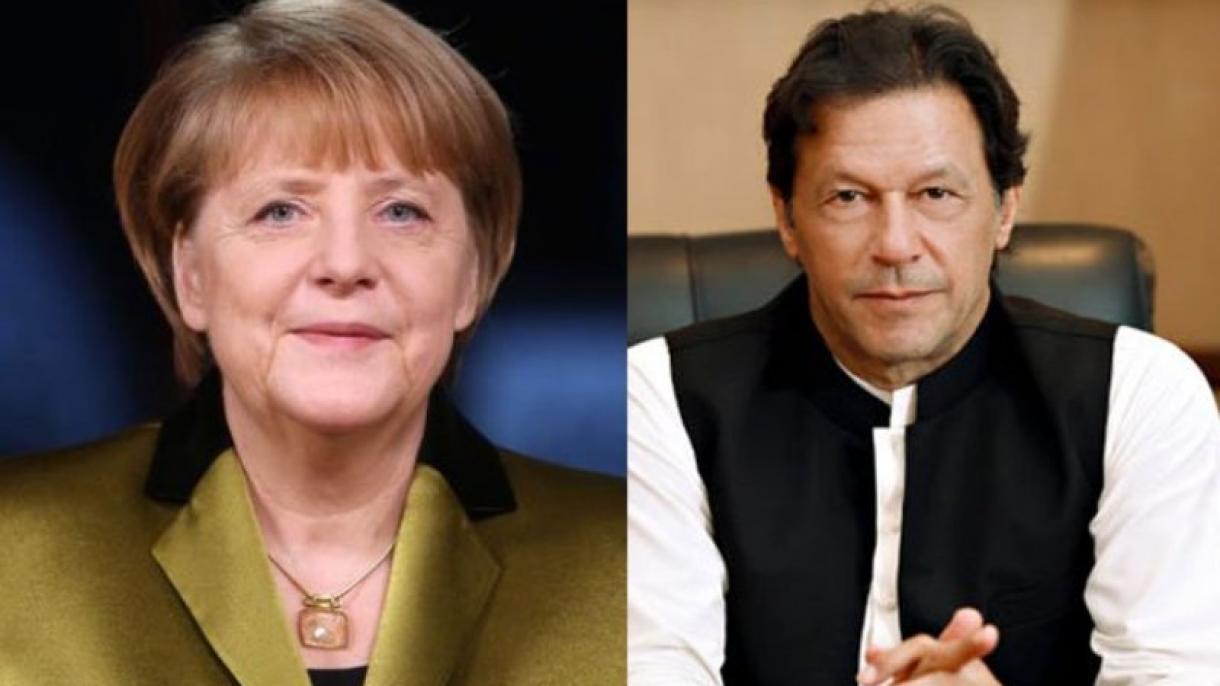 وزیر اعظم عمران خان  کو جرمن چانسلرانجیلا مرکل کا فون، پاک جرمنی تعلقات بڑھانے کی خواہش کا اظہار