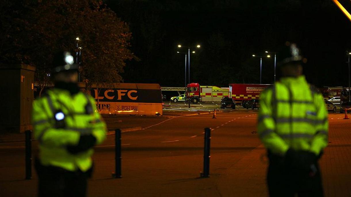هلیکوپتر شخصی صاحب کلاب لیسر سیتی انگلستان سقوط کرد