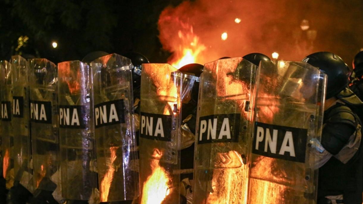 تظاهرات ضد دولتی در آرژانتین؛ 60 نفر زخمی شدند