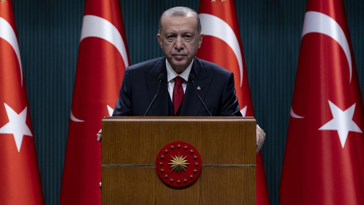 Președintele Erdogan a rostit un discurs după ședința cabinetului