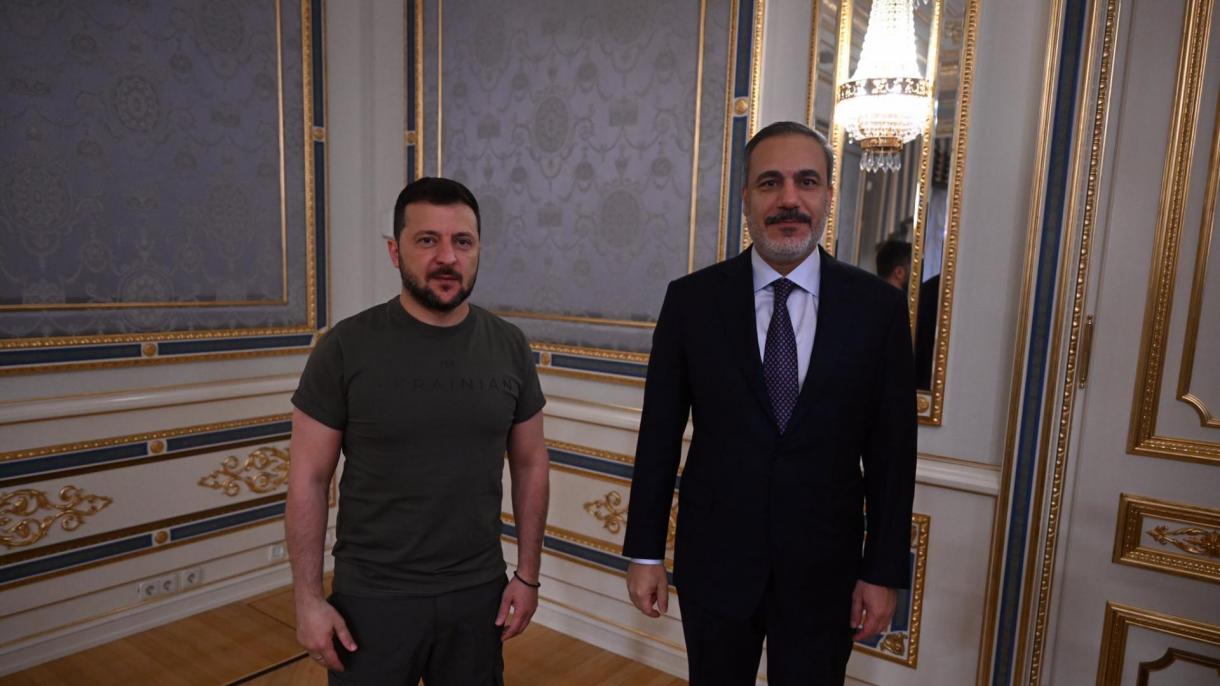 Hakan Fidan è in visita ufficiale in Ucraina
