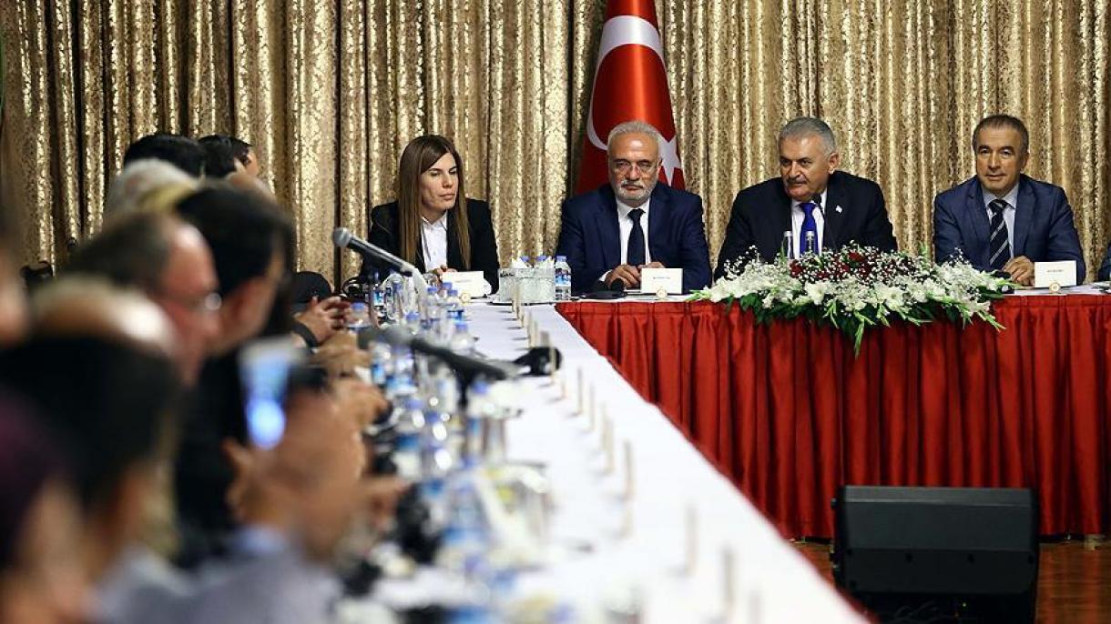 Yıldırım “I stand with Turkey” platforma äğzaların qabul itte