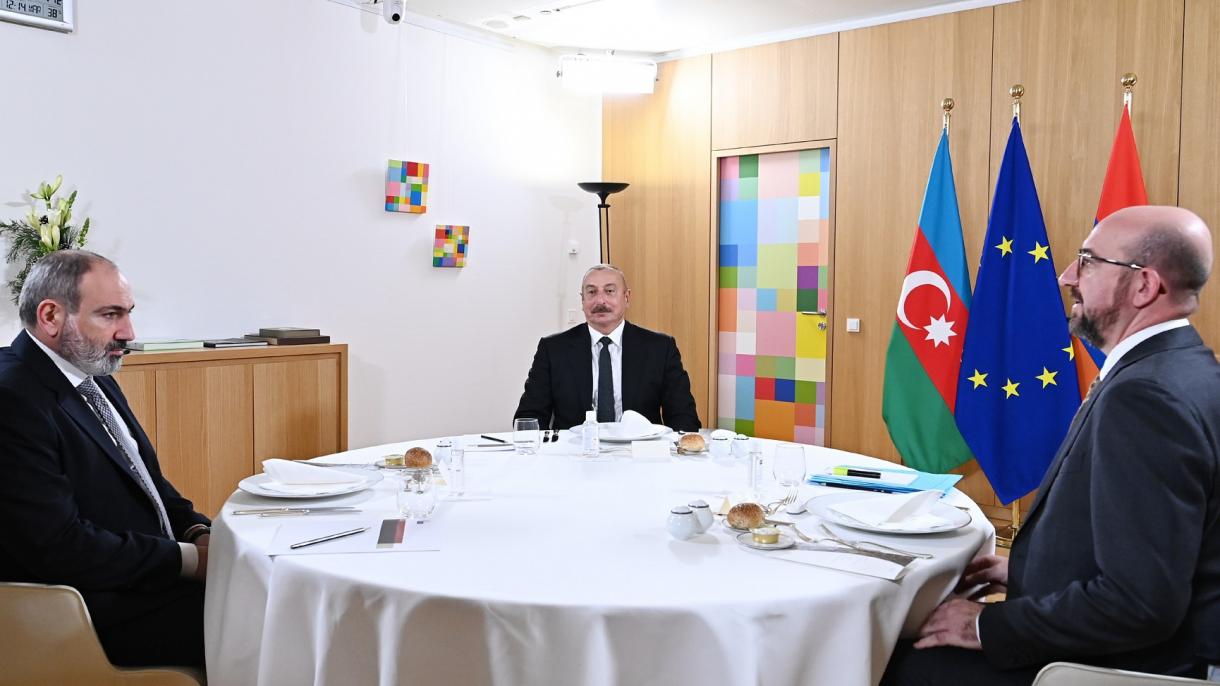 Incontro trilaterale tra Aliyev, Pashinyan e Michel
