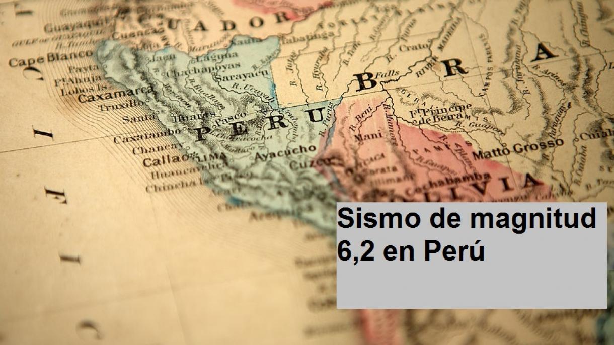 Sismo de magnitud 6,2 en Perú cerca de la frontera con Ecuador