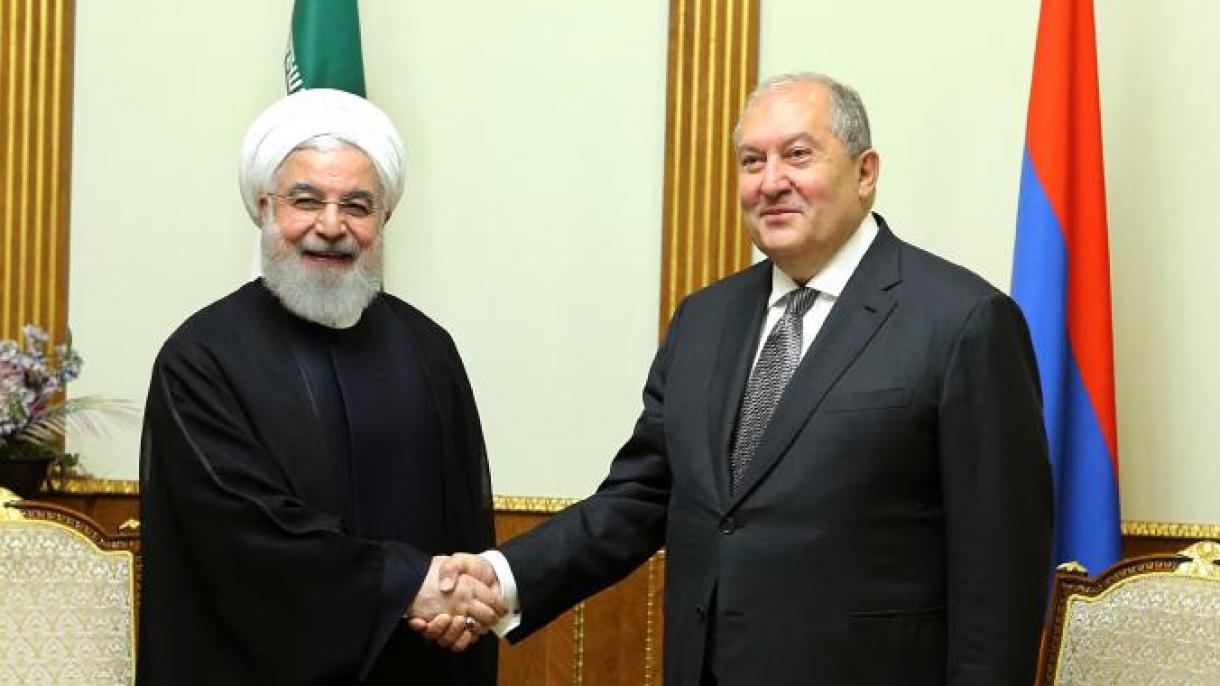 Ирандын президенти Рухани менен Армениянын президенти Саркисян  жолугушту