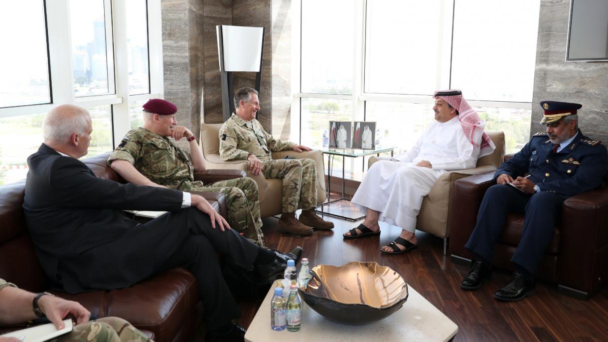 برطانوی مسلح افواج کے سربراہ کا دورہ قطر،دفاعی امور پر تبادلہ خیال