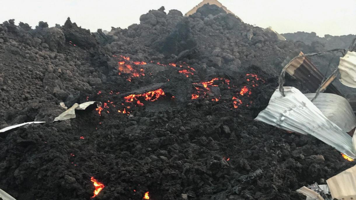 15 muertos en la erupción del volcán en la República Democrática del Congo