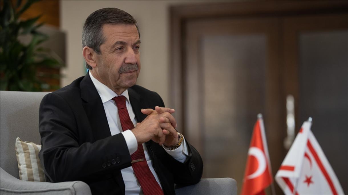 وزیر امور خارجه جمهوری ترک قبرس شمالی: ترکیه برای آینده‌ای قویتر به راه خود ادامه میدهد