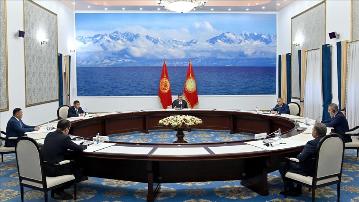رئیس جمهور قرقیزستان روسای سازمان‌های اطلاعاتی جهان ترک را به حضور پذیرفت