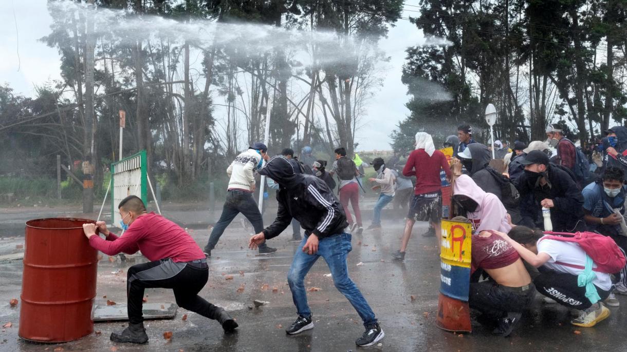 کولمبیا، صدر مخالف احتجاجی مظاہروں میں مزید 4 افراد لقمہ اجل