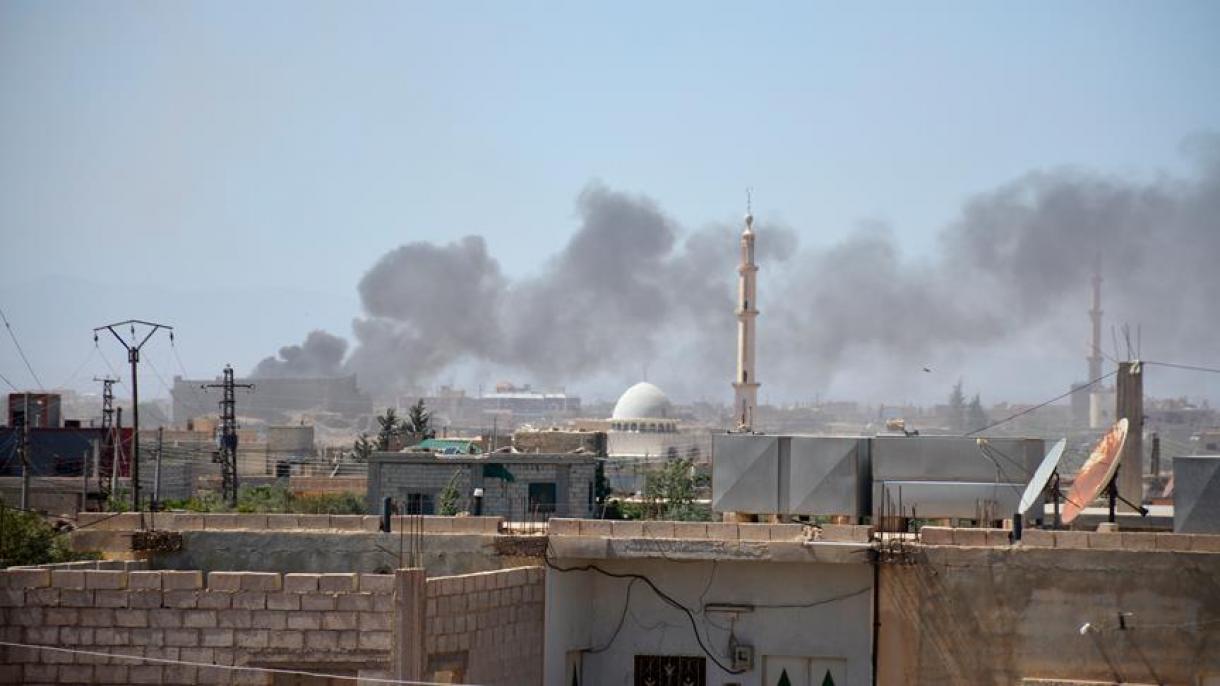 حملات هوایی نیروهای اسد در درعا 6 کشته بجای گذاشت