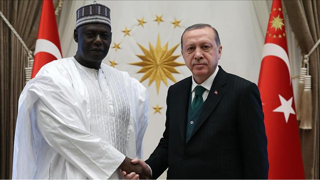 دیدار رئيس جمهور ترکیه با رئیس مجلس ملی نیجر