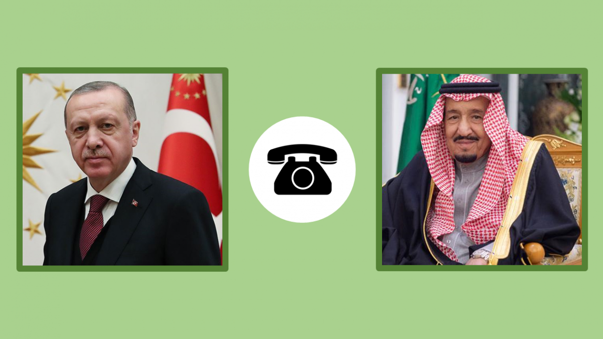 رئیس جمهور اردوغان با پادشاه عربستان سعودی صحبت کرد