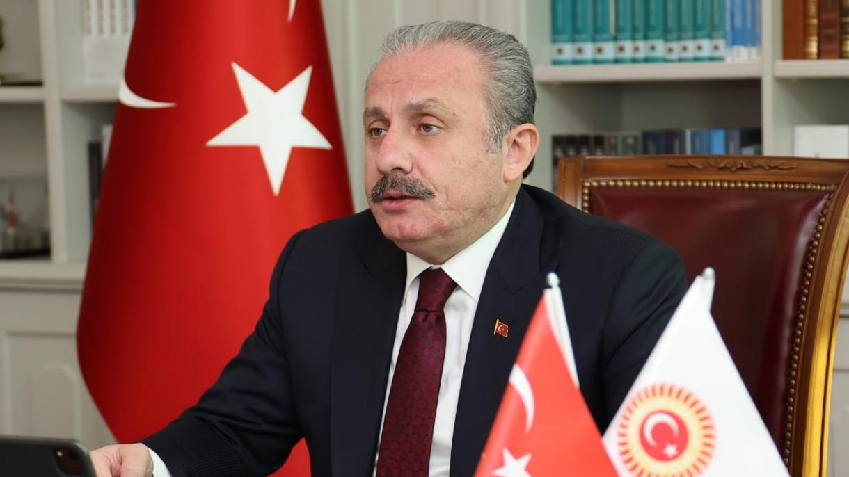Presidente del Parlamento de Turquía expresa su solidaridad con el pueblo palestino