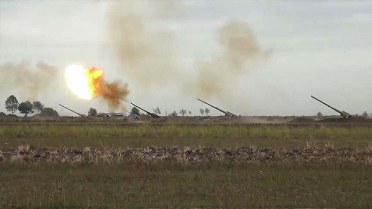 نیروهای مسلح آذربایجان تجهیزات دفاع راکتی اسمرچ ارمنستان را منهدم کردند