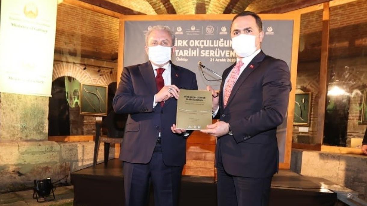 Meclis Başkanı Mustafa Şentop Üsküp'te Türk Okçuluğu Sergisini Açtı2.jpg