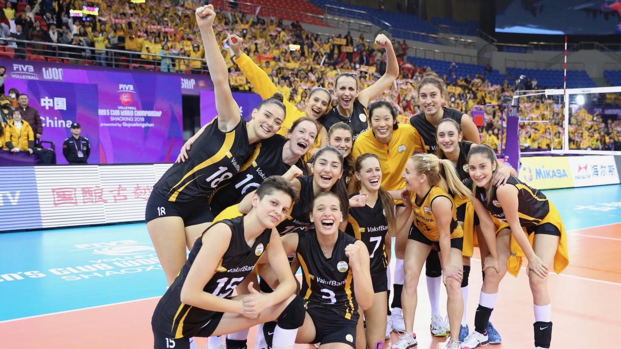 "VakıfBank" qadın voleybol komandası dünya çempionu oldu