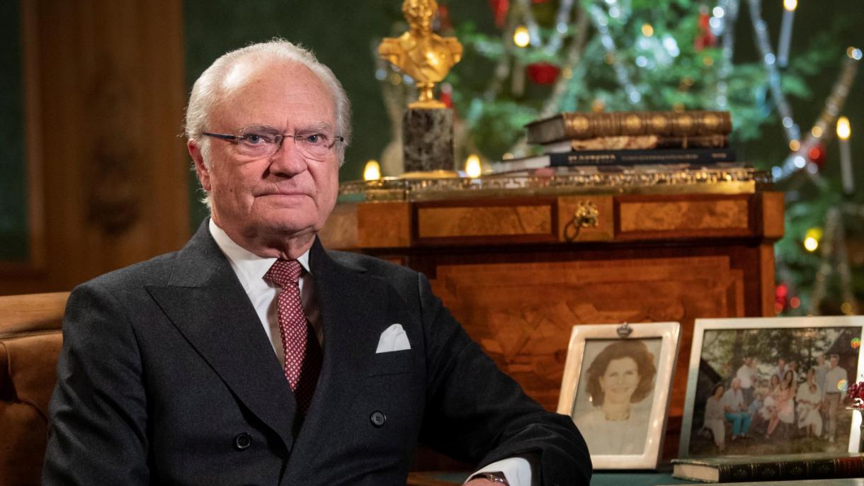 O rei sueco Carlos Gustavo lança apelo à população: "Fiquem em casa"