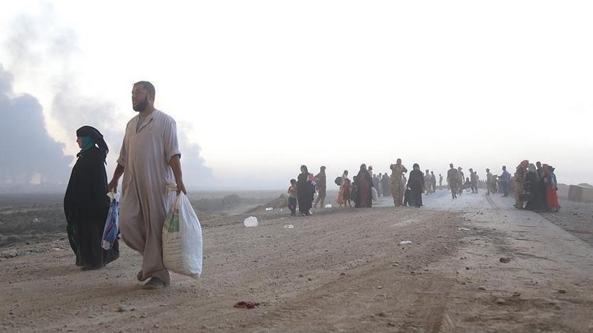 حدود 8000 عراقی از غرب موصل تخلیه شدند