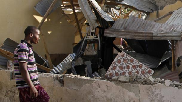 索马里一座清真寺坍塌 15人死