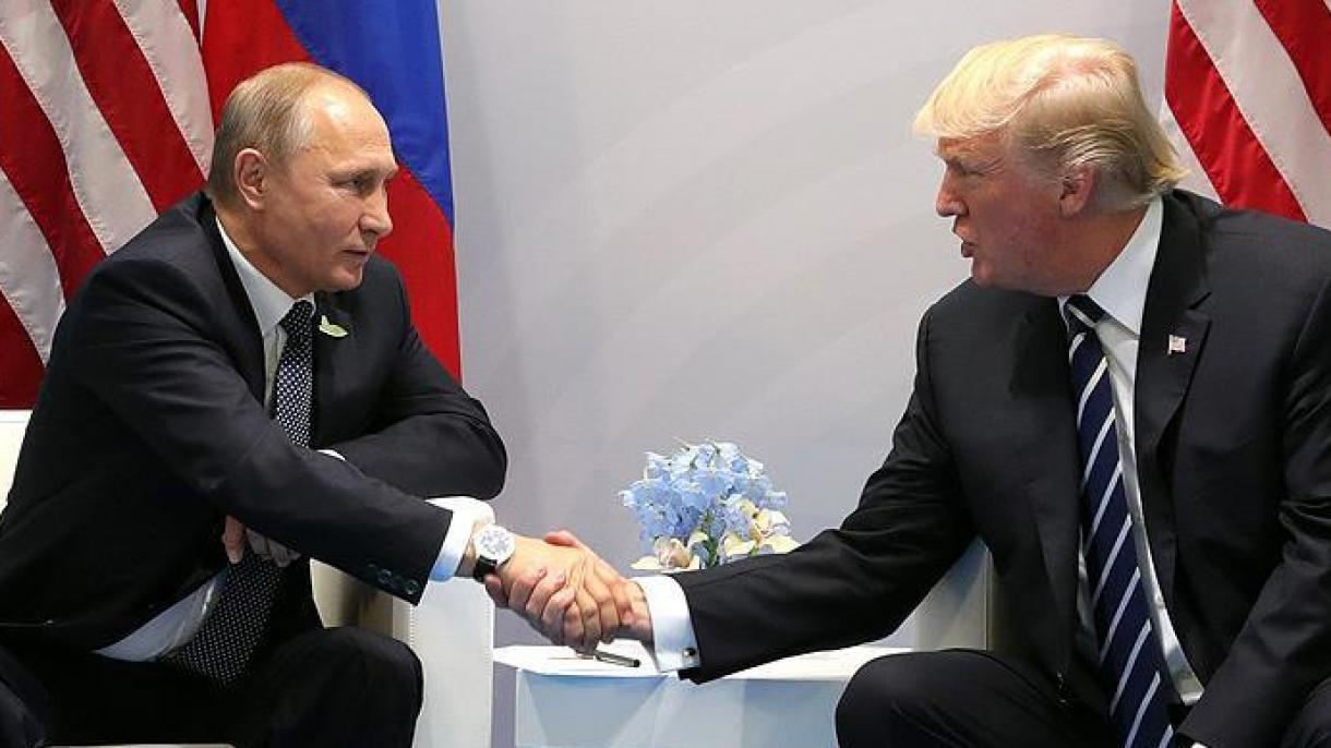 Donald Tramp Rossiya prezidenti Vladimir Putinni tabrikladi