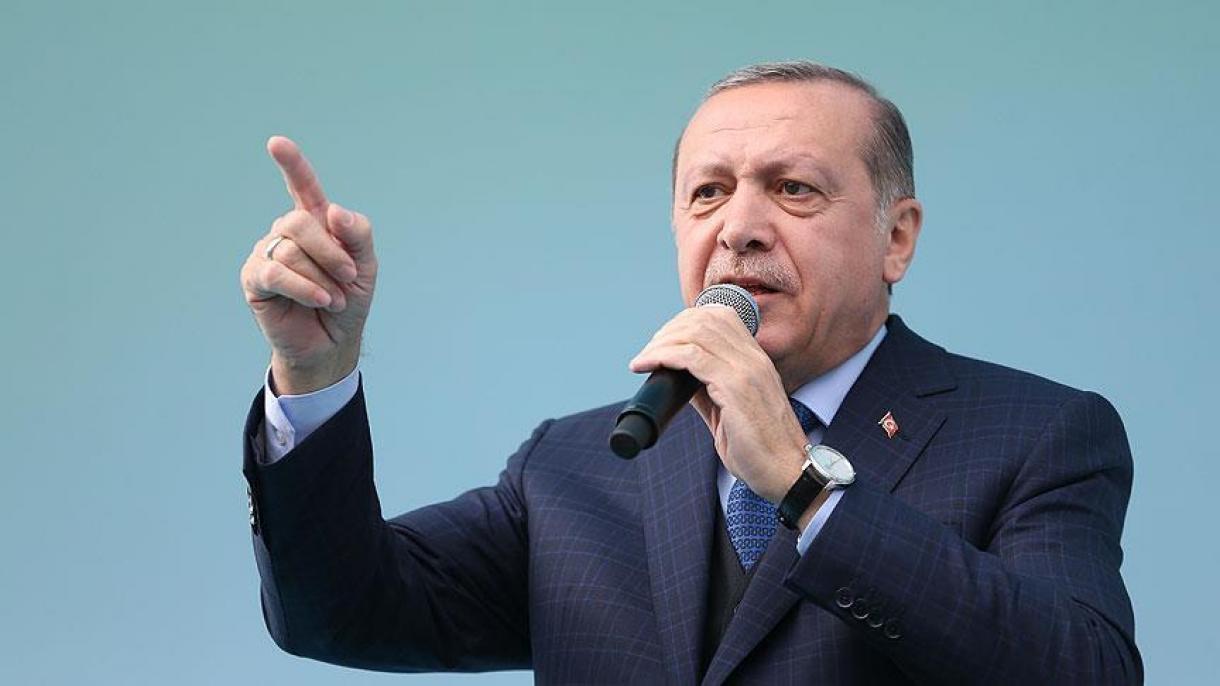 أردوُغان: اوروپا بیله له شیگینه آغضالیق اۆچین ایله سوُراغ گچیرلر