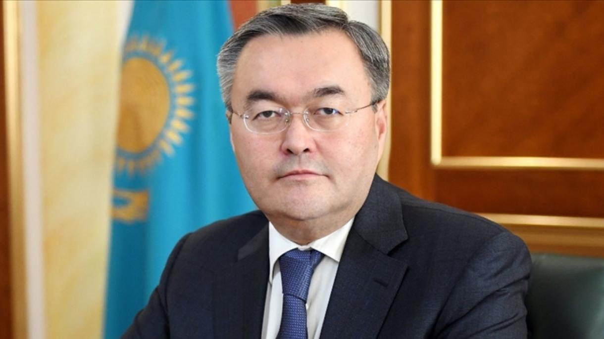 وزیر خارجه قزاقستان: به توسعه روابط خود با کشورهای ترک اهمیت می‌دهیم