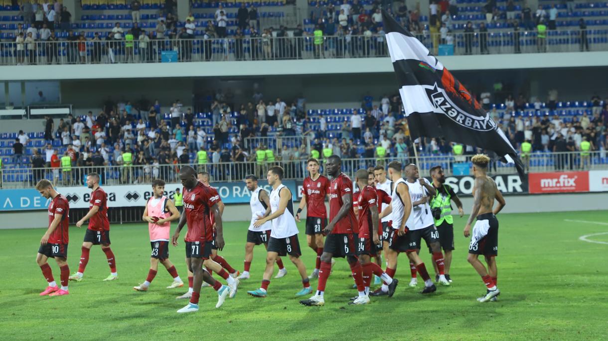 UEFA Konfrans Liqası: “Neftçi” doğma divarlar arasında “Beşiktaş”a uduzub