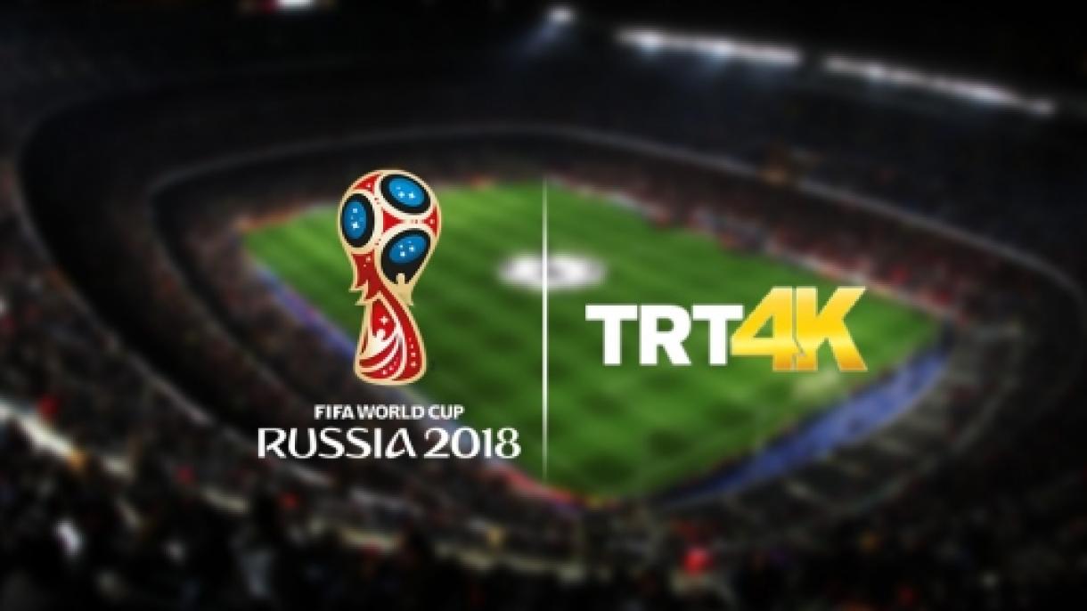پخش بازیهای جام جهانی فوتبال 2018 از کانالهای تی آر تی