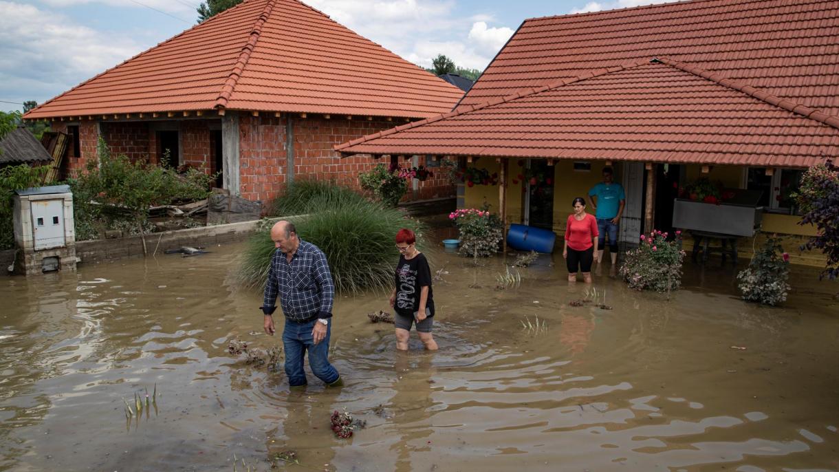 جاری شدن سیل در هفت شهر صربستان