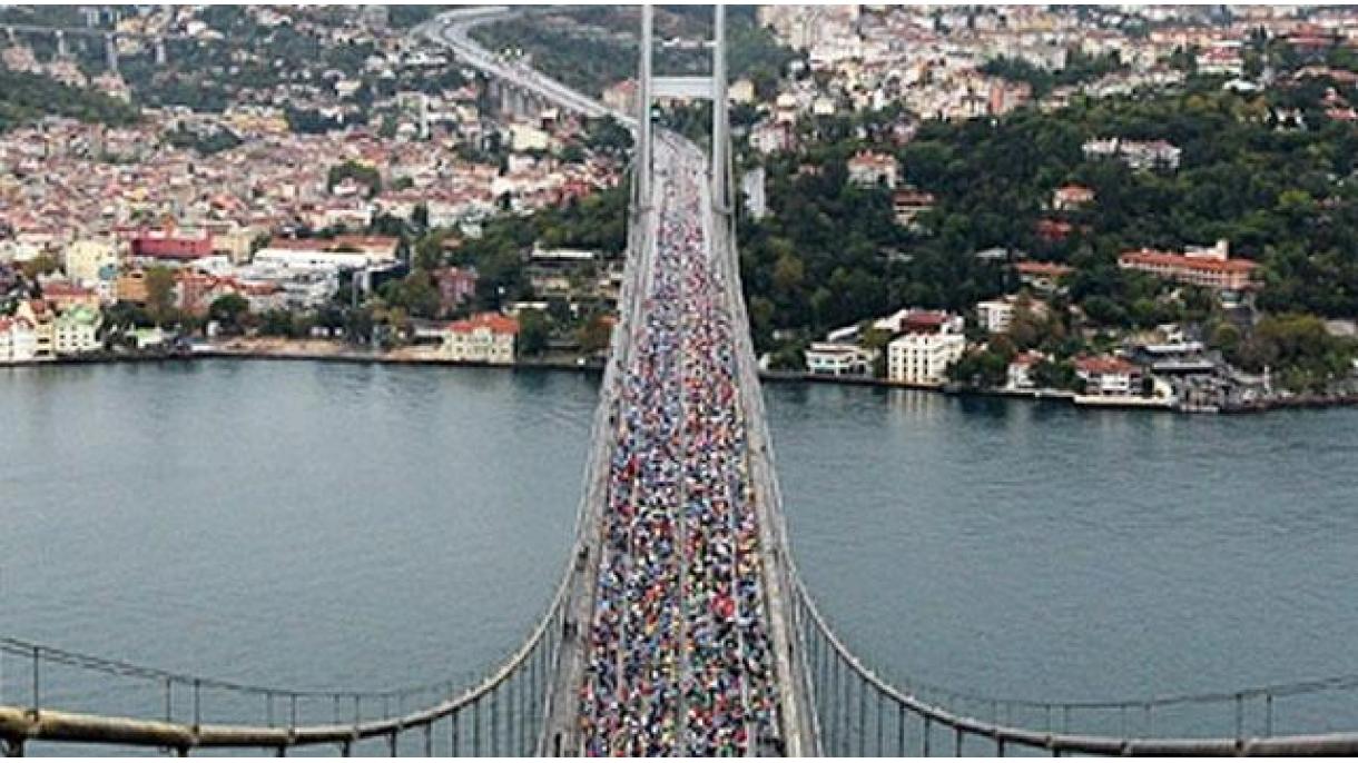 istanbul marafonche yügürüsh musabiqisi