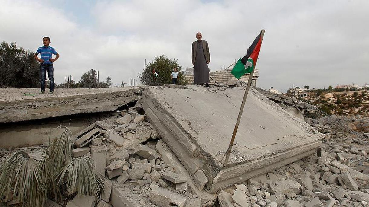 اسرائیلی فوج کی طرف سے 16 فلسطینی زیر حراست ،ایک گھر نذر آتش