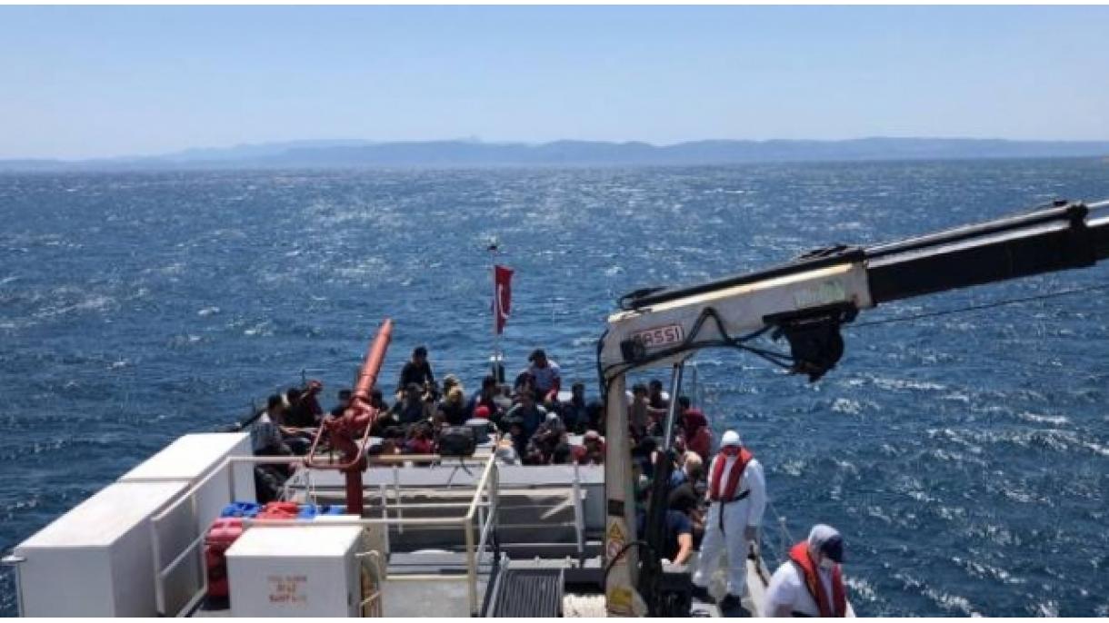 В Егейско море са спасени 57 имигранти
