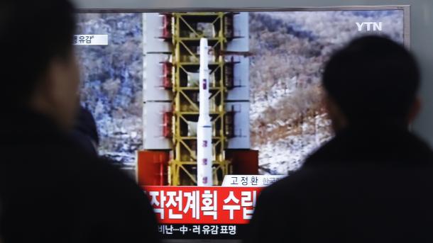 Reações contra o lançamento de satélite da Coréia do Norte