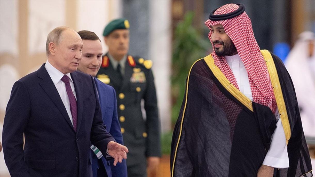 Putin Bilen Salman Telefon Arkaly Söhbetdeşlik Geçirdi