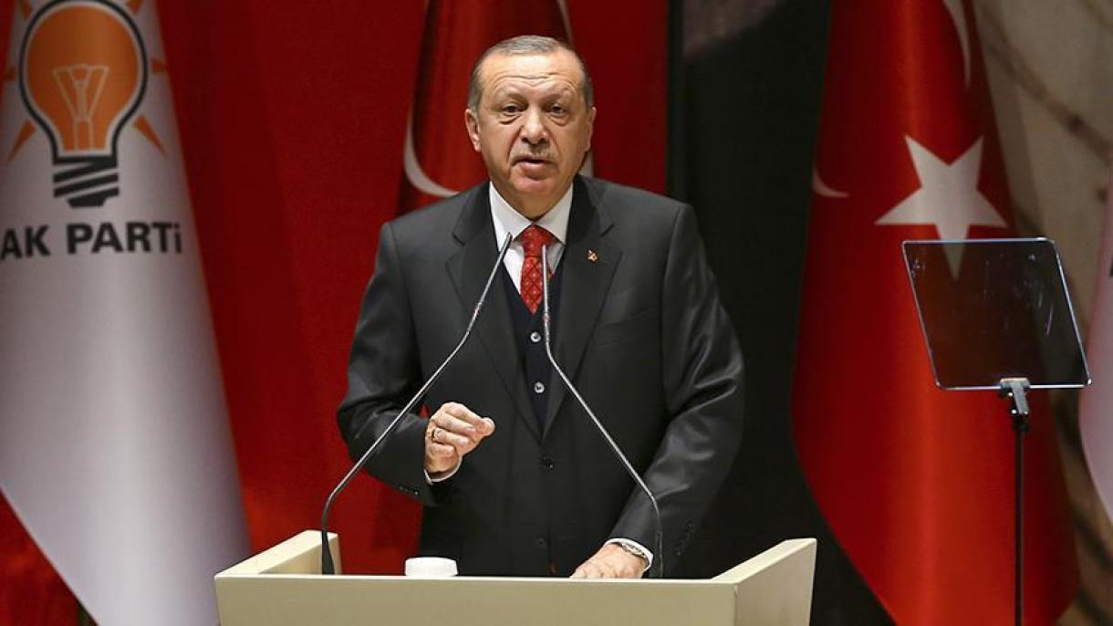 پیام تبریک اردوغان به رئیس مجلس ترکیه