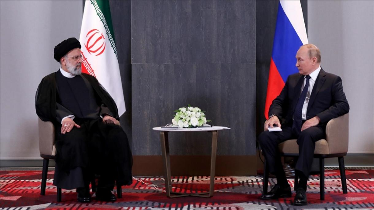 روسای جمهور روسیه و ایران در حاشیه اجلاس شانگهای دیدار کردند