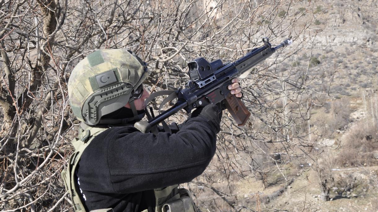 Continuam as operações contra o PKK em Bitlis e Hakkari