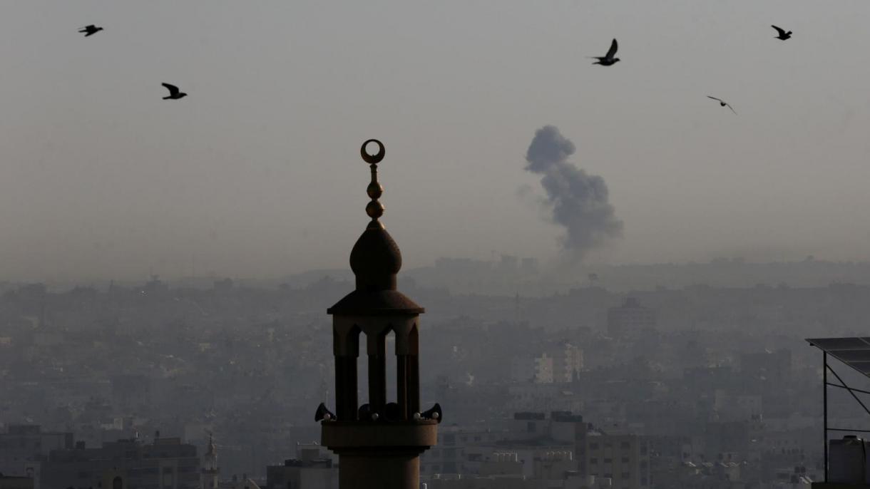 در بمباران نوار غزه توسط اسرائیل 1 تن کشته شد
