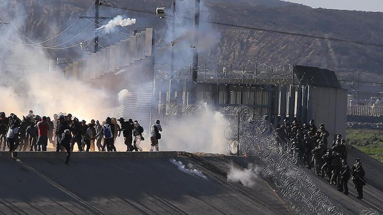 A környékbeli nép körében negatív reakciót váltott ki, hogy fal épül a mexikói határon