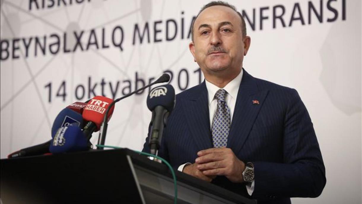 "Onların böyük oyununu pozduğumuz üçün təşvişə düşüblər", M.Çavuşoğlu