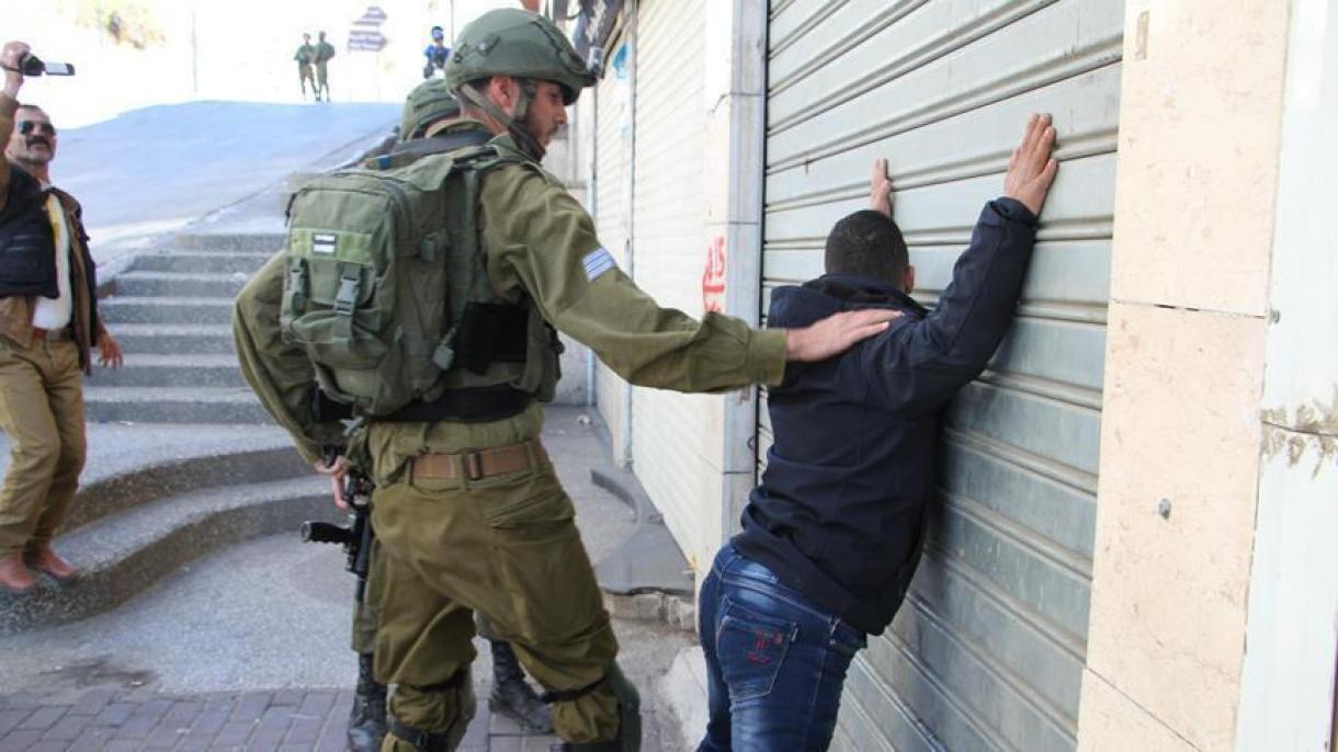 بازداشت 10 فلسطینی در کرانه باختری توسط اسرائیل