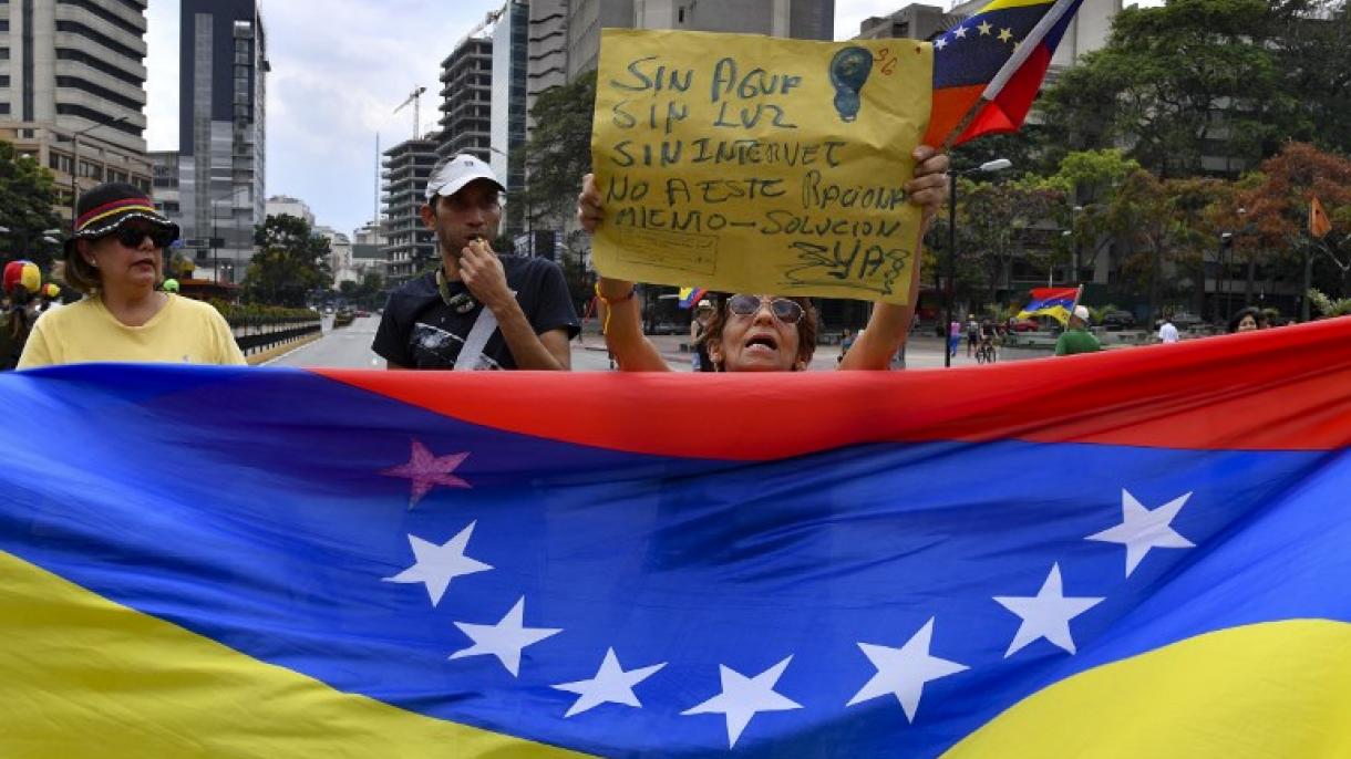 Los apagones en Venezuela generan masivas protestas
