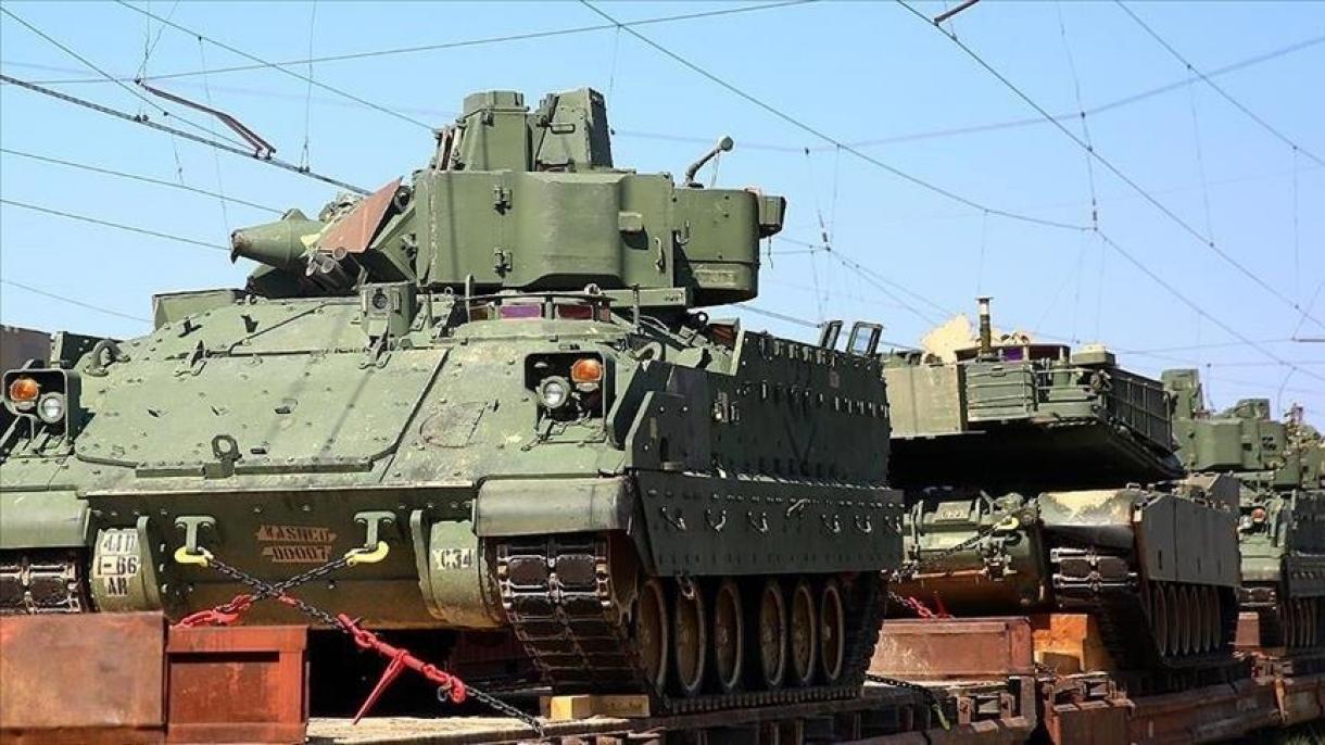 ABŞ Ukraina 31 Sany M1 Abrams Tankyny Berer