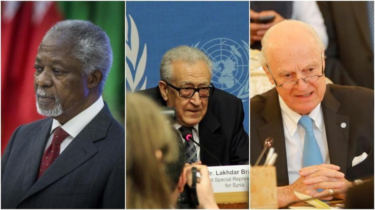 تاکنون 3 نماینده ویژه سازمان ملل در امور سوریه استعفا داده اند