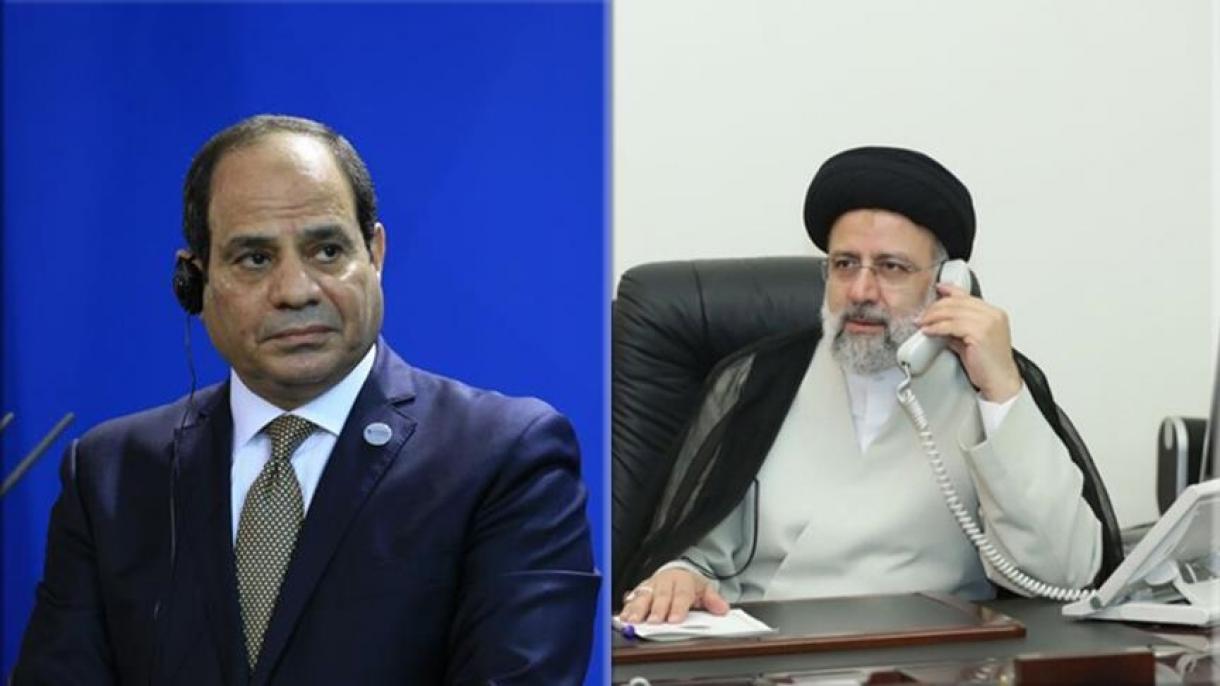 گفتگوی تلفنی روسای جمهور ایران و مصر