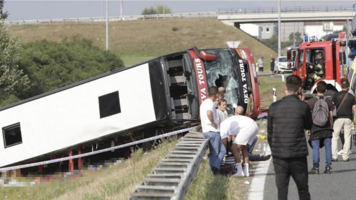 Kroaci – Aksident tragjik i një autobusi pasagjerësh nga Kosova, së paku 10  të vdekur